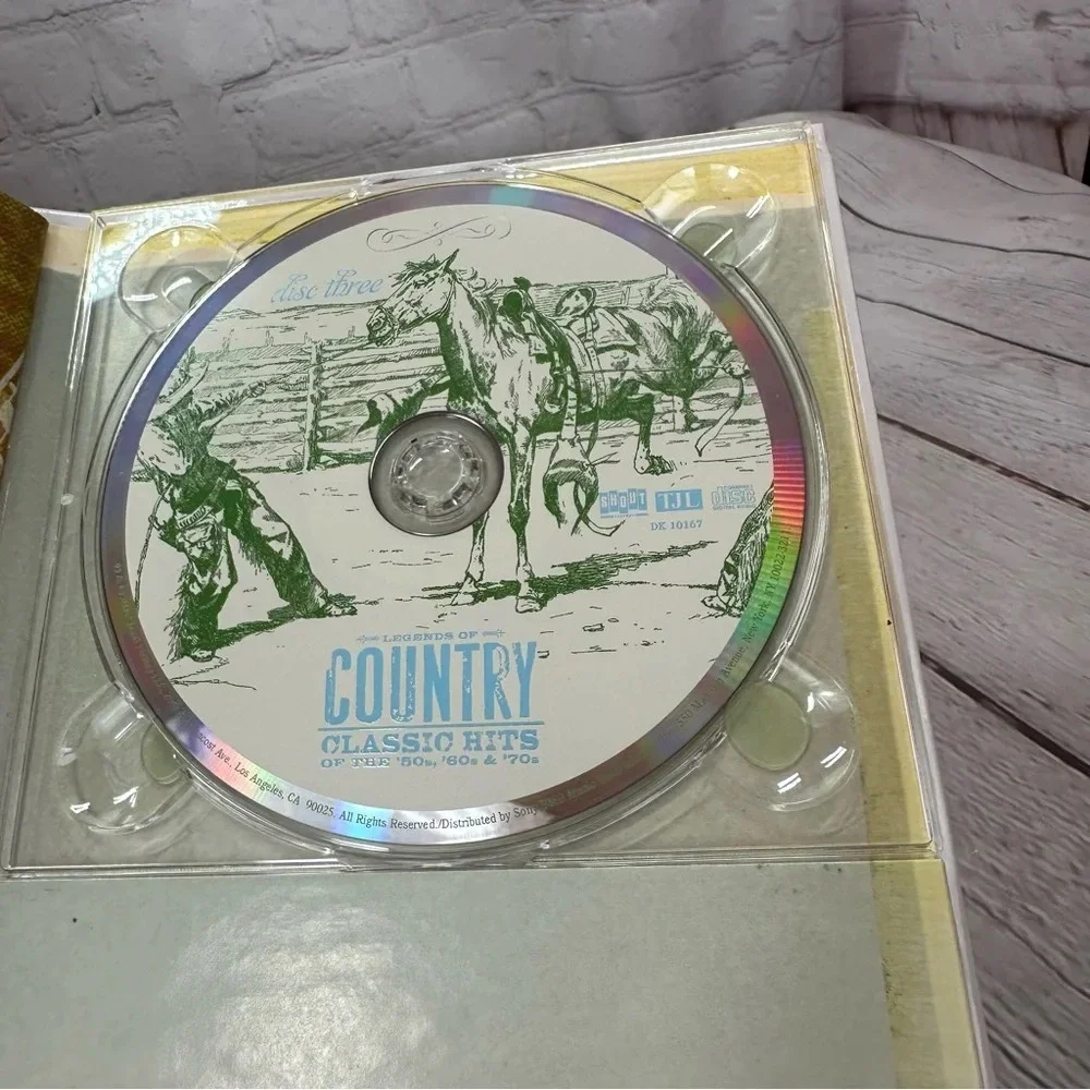 Vintage legands of country classic hits 3 vol cd set somy bmg